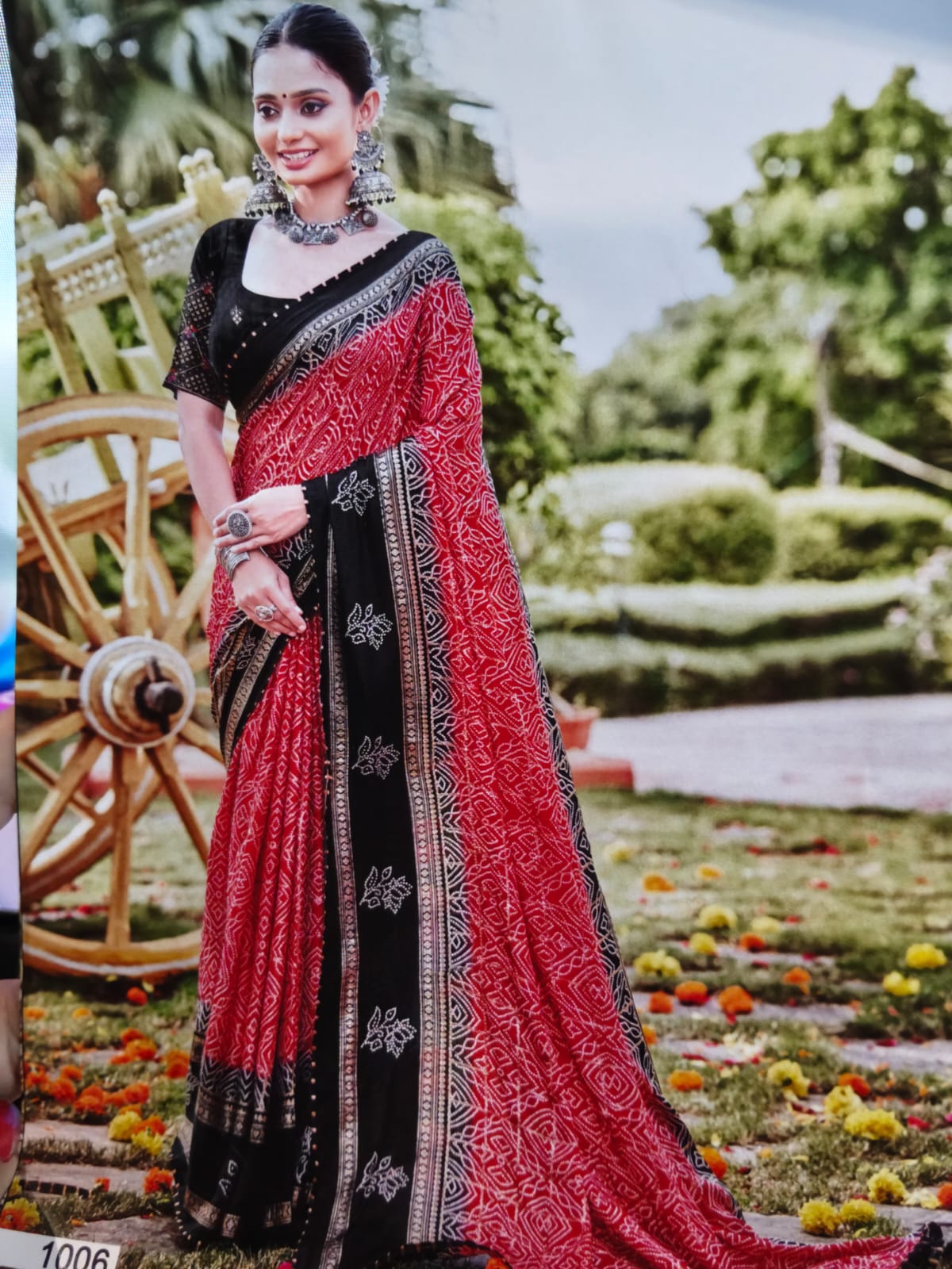 Bandhani Saree