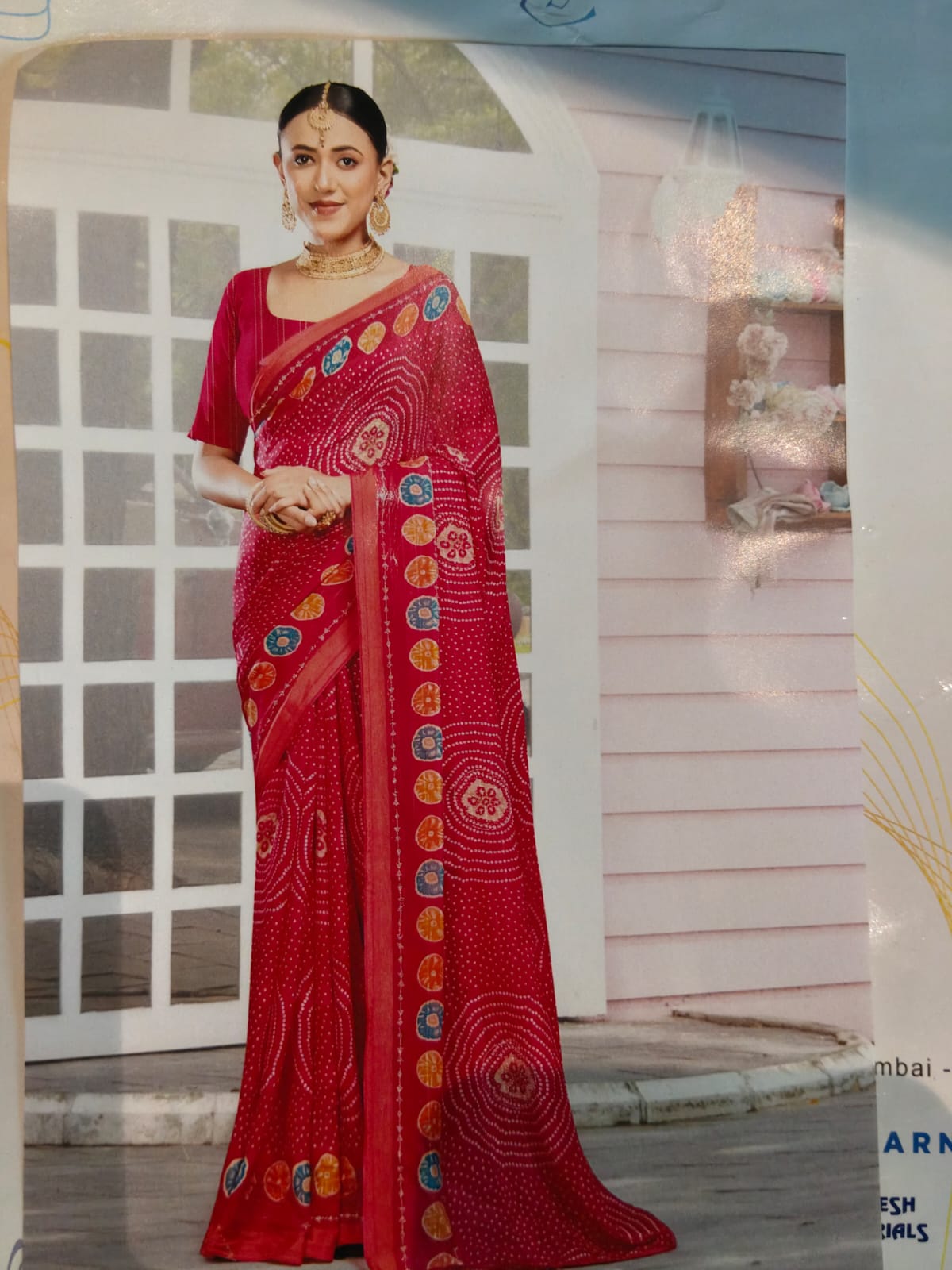 Bandhani Saree