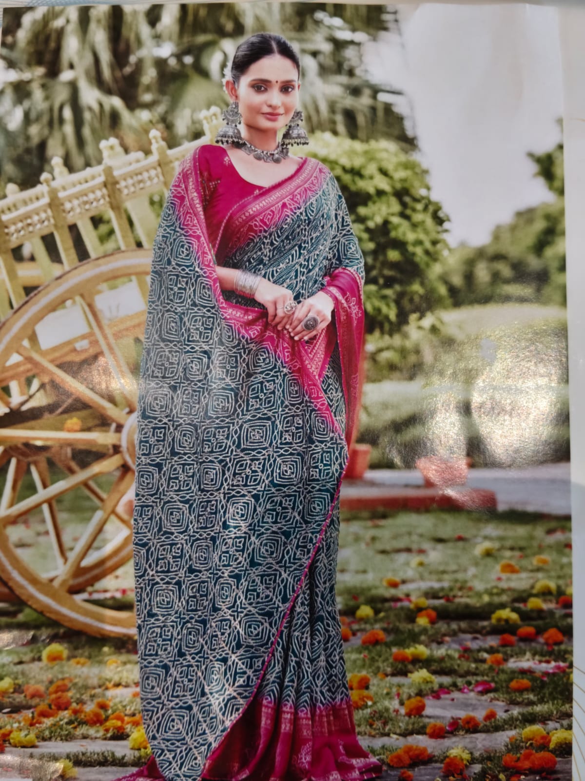 Bandhani Saree
