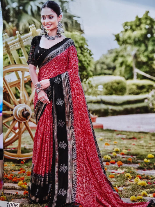 Bandhani Saree
