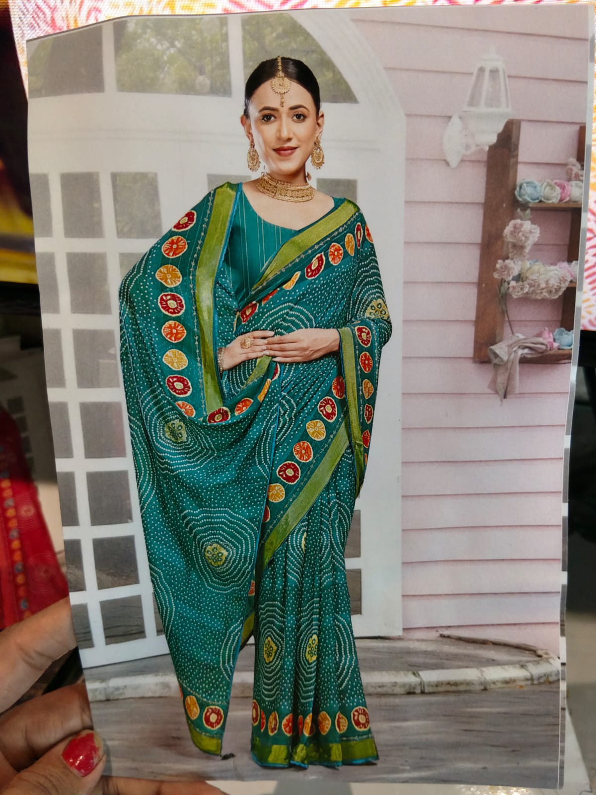 Bandhani Saree